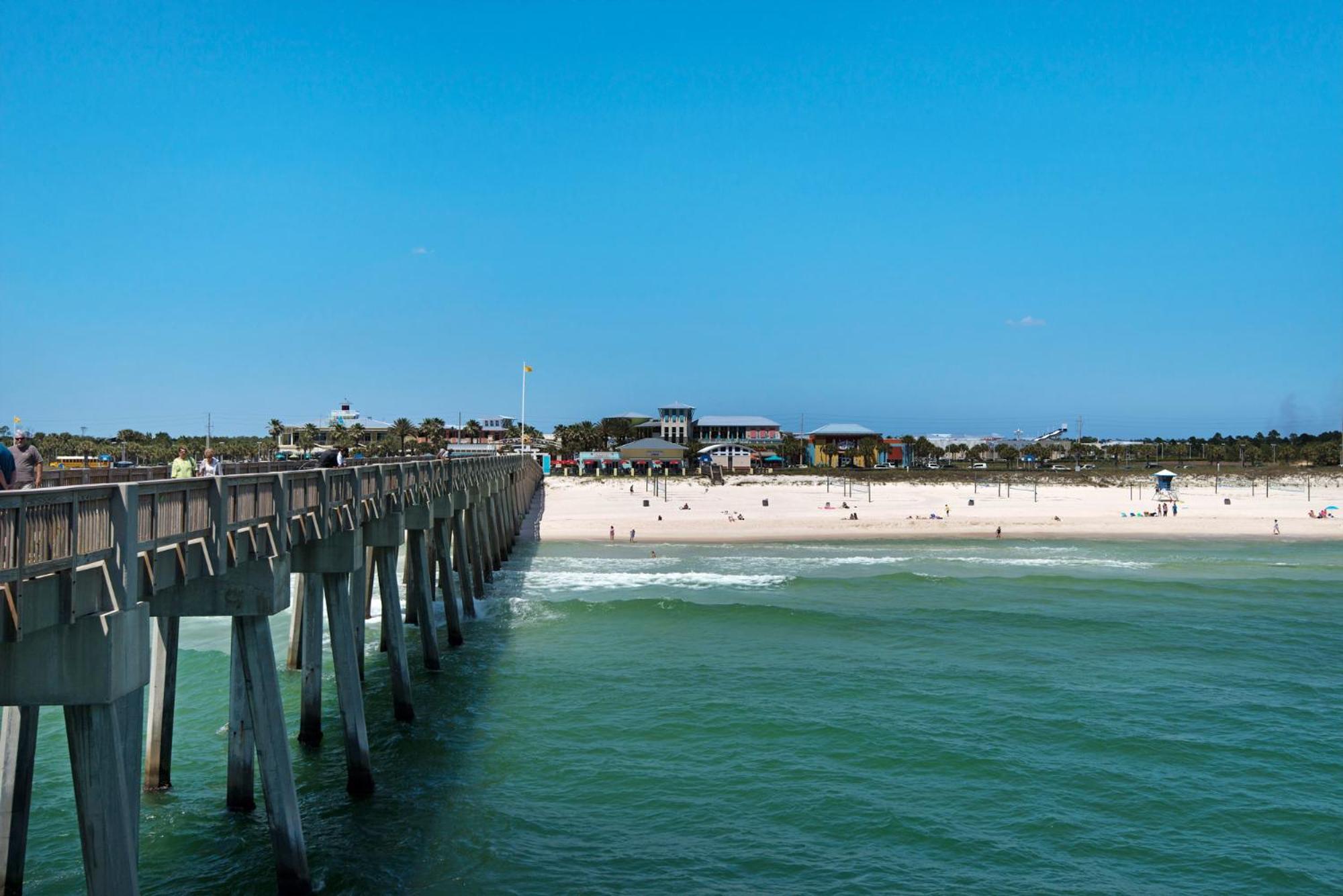 Steps To Paradise: Ground-floor 2br/2ba Beachfront Condo, Sleeps 8, Gulf Views! * Panama City Beach